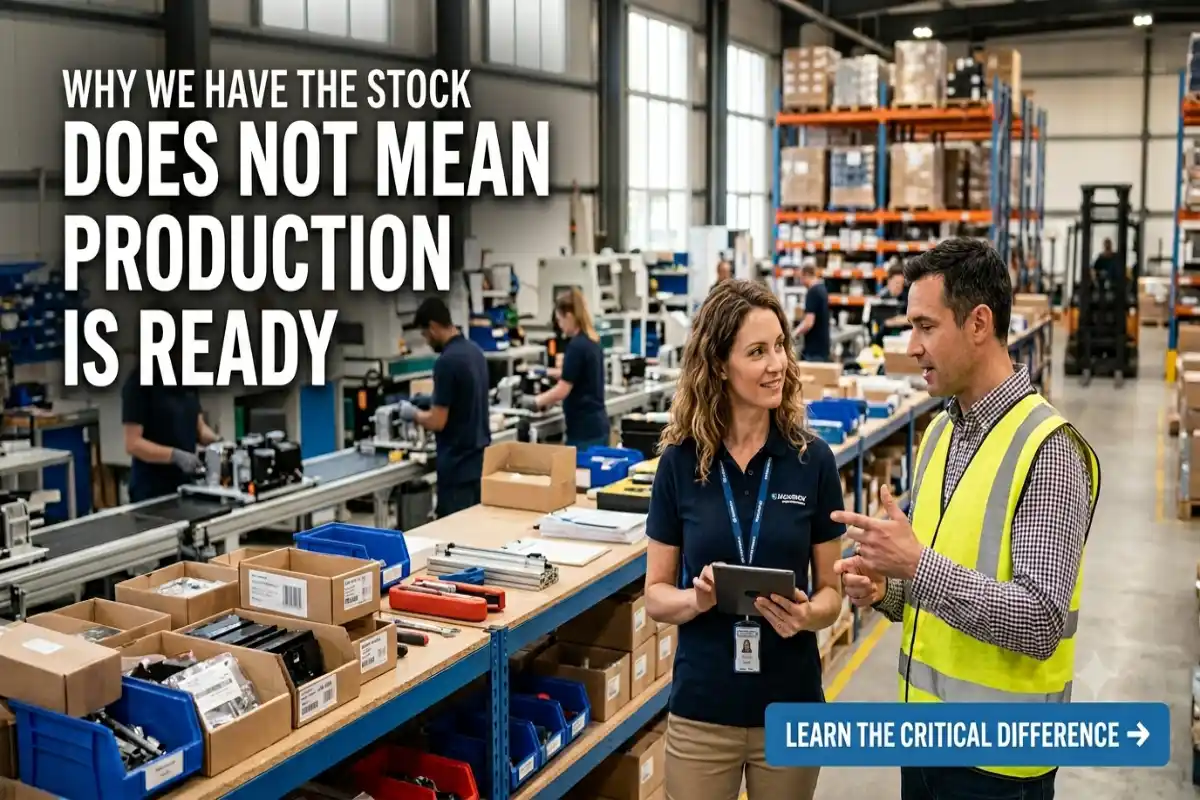 Why We Have the Stock Does Not Mean Production Is Ready